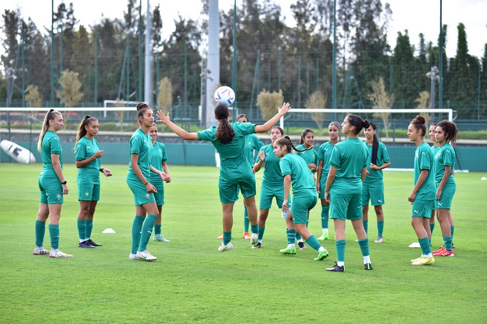 المنتخب النسوي لأقل من 17 ينهي تحضيراته قبل السفر إلى الهند