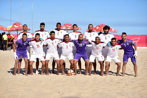 المنتخب الوطني لكرة القدم الشاطئية يفوز على الموزمبيق