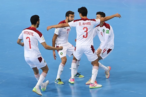 منتخب "الفوتصال" يرتقي للرتبة الثامنة عالميا