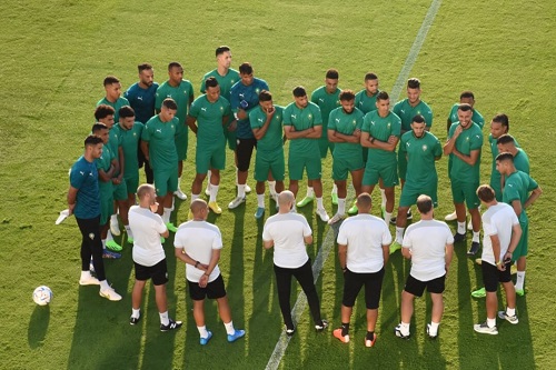 المنتخب الوطني يخوض أول حصة تدريبية قبل وديتي الشيلي والبارغواي