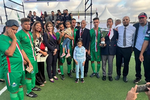 "وينرز" يهنئ المنتخب المغربي للمكفوفين بالتتويج القاري