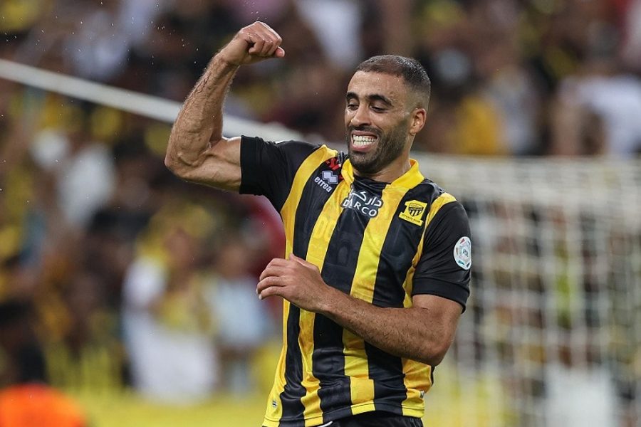 عبد الرزاق حمد الله يتفاعل مع دعوة الركراكي لخوض "المونديال"
