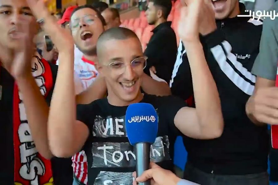 جماهير الكوكب المراكشي تبدع