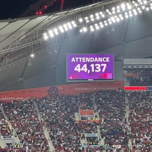 44137 مشجعا يتابعون مباراة المغرب وكرواتيا