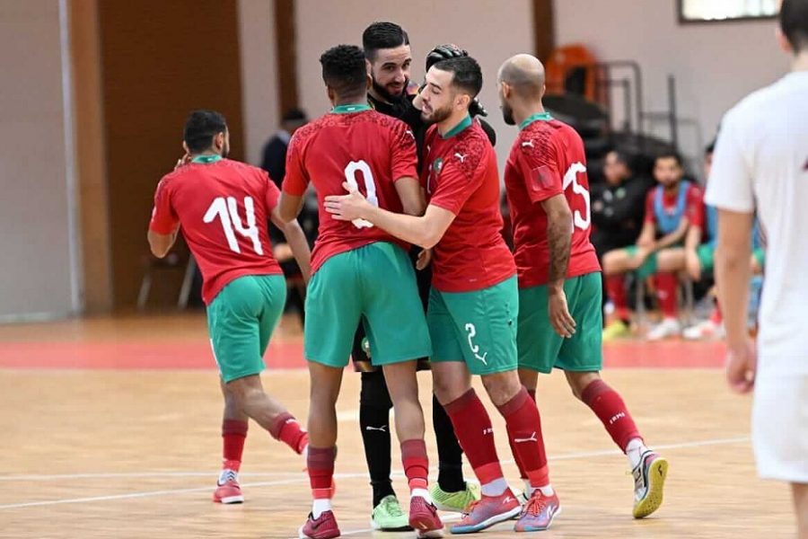 منتخب كرة القدم داخل القاعة يجدد فوزه على لاتفيا