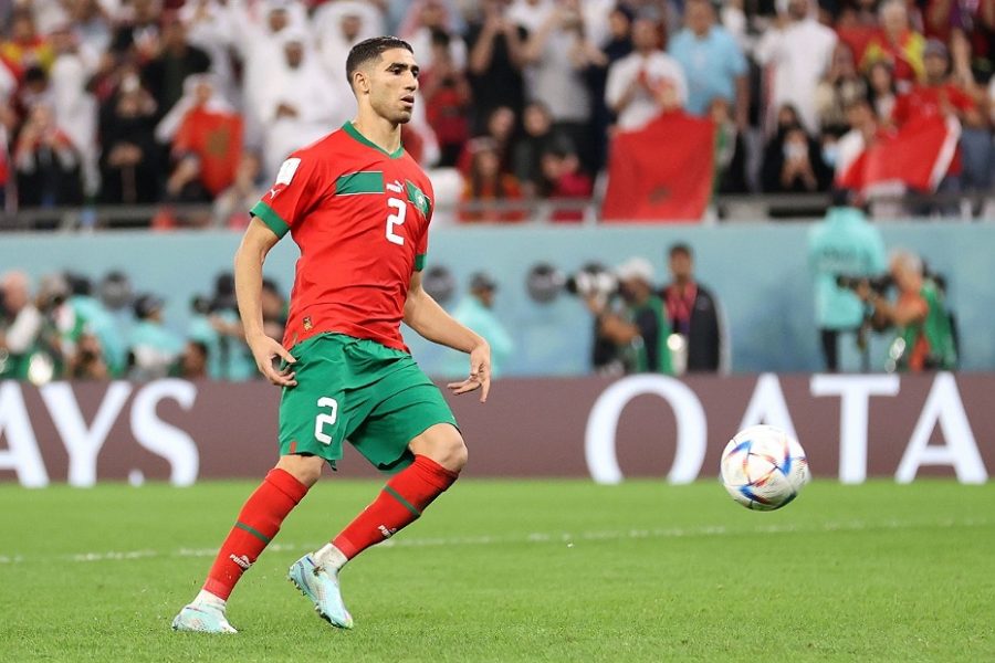 حكيمي: شرف لي افتتاح ملعب يحمل اسمي بالقصر الكبير وأشكر المدينة وأهلها