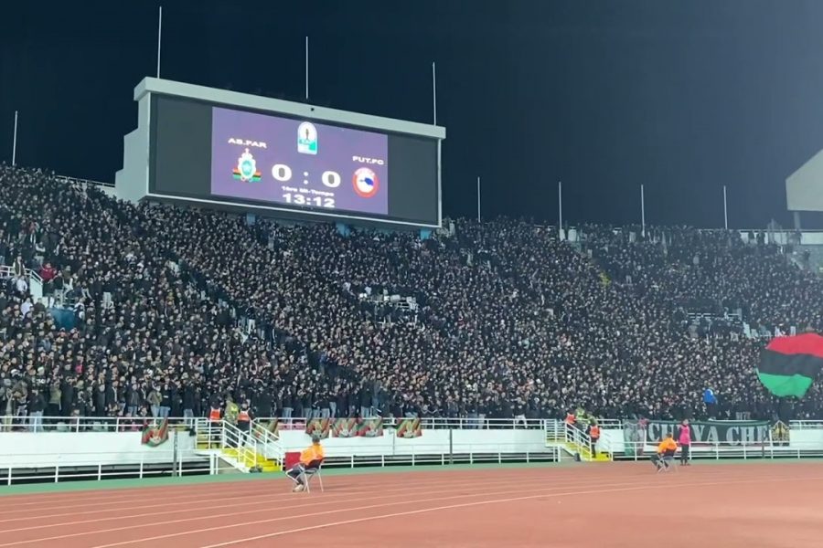 أهازيج جماهير الجيش الملكي في مباراة فيوتشر