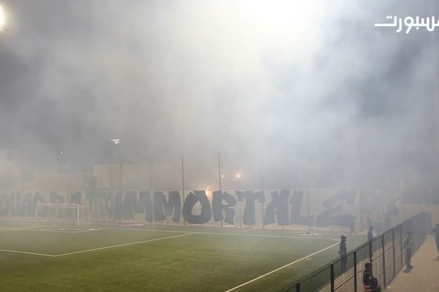 جماهير رجاء بني ملال تخلق الحدث في مباراة الفريق أمام وداد فاس