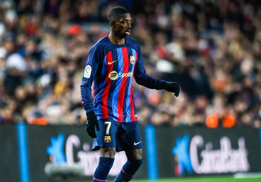 توقف مفاوضات برشلونة مع اللاعب ديمبيلي
