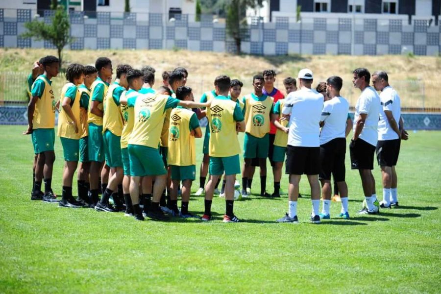 حصة تدريبية خفيفة لمنتخب "U17"