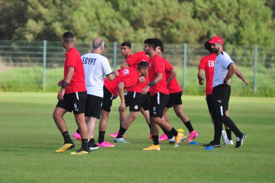 أولمبي مصر يتدرب بالرباط استعدادا للكان