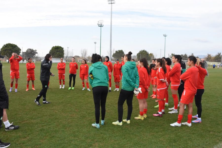 أنشطة إعلامية للمنتخب النسوي للكرة