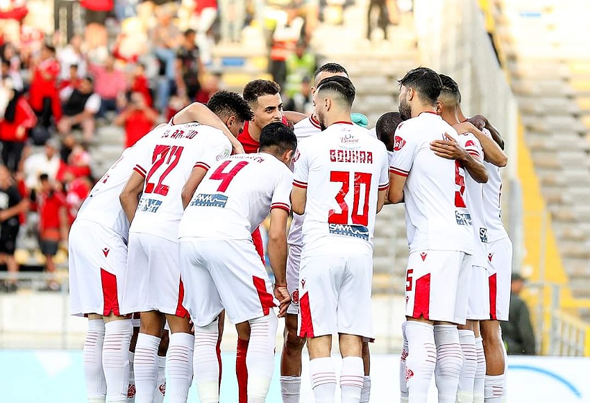 تشكيلة الوداد أمام المغرب الفاسي