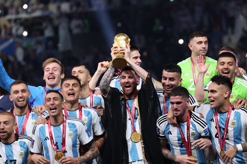 النجم ليونيل ميسي: لقد حققت أهم أهدافي وهو الفوز بكأس العالم