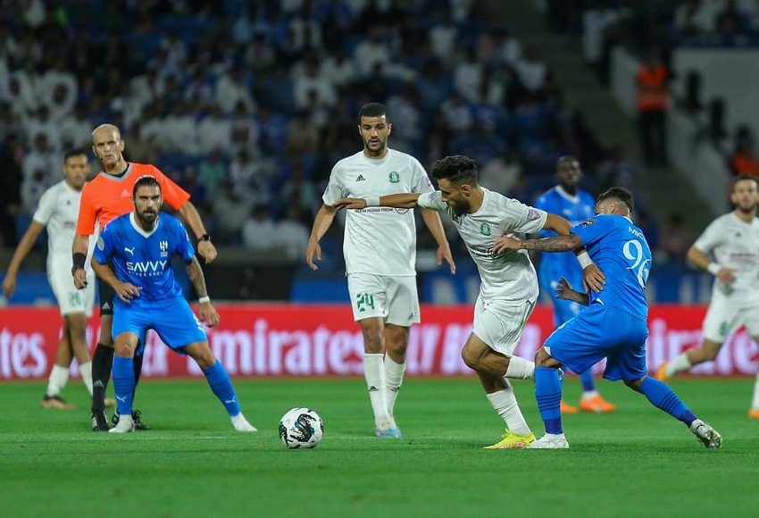 تعادل الهلال السعودي وأهلي طرابلس