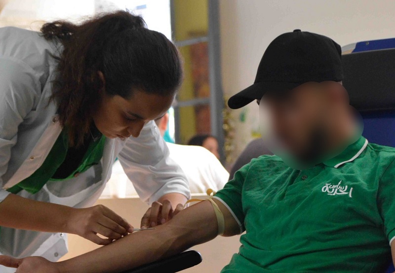 فصيل "إيغلز" يُعلن إطلاق حملة تبرع بالدم لضحايا زلزال الحوز