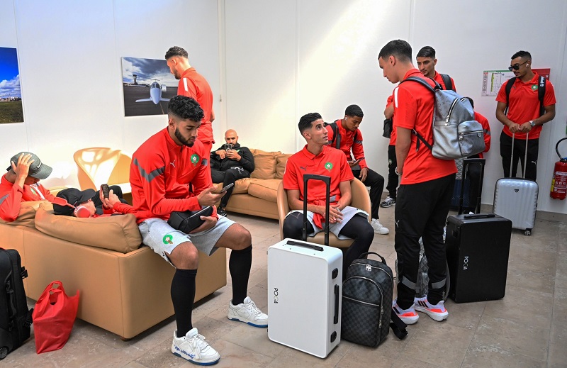 المنتخب يصل إلى فرنسا لمواجهة بوركينافاسو