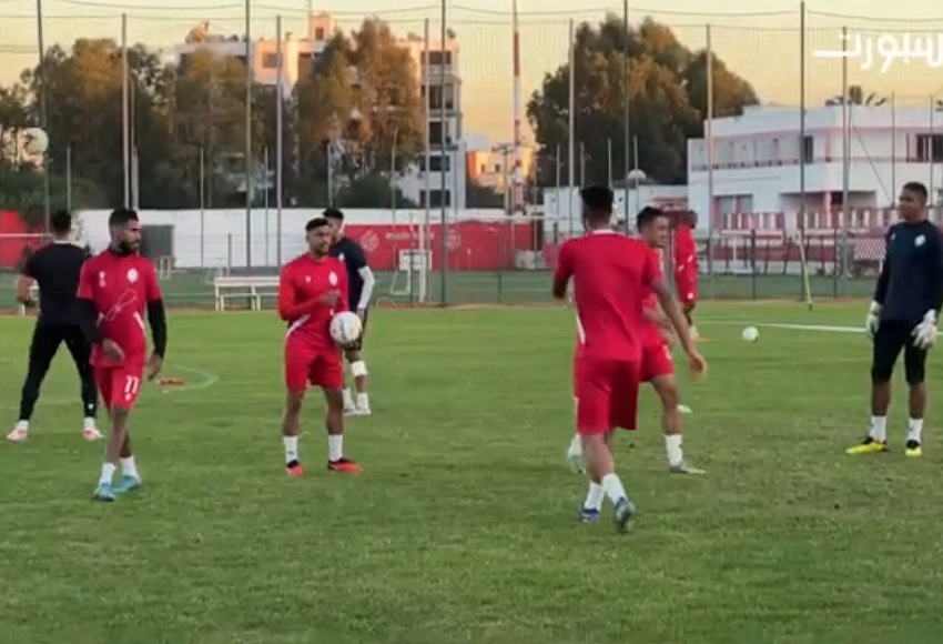 الوداد يجري حصة تدريبية أخيرة قبل مواجهة إنييمبا النيجيري