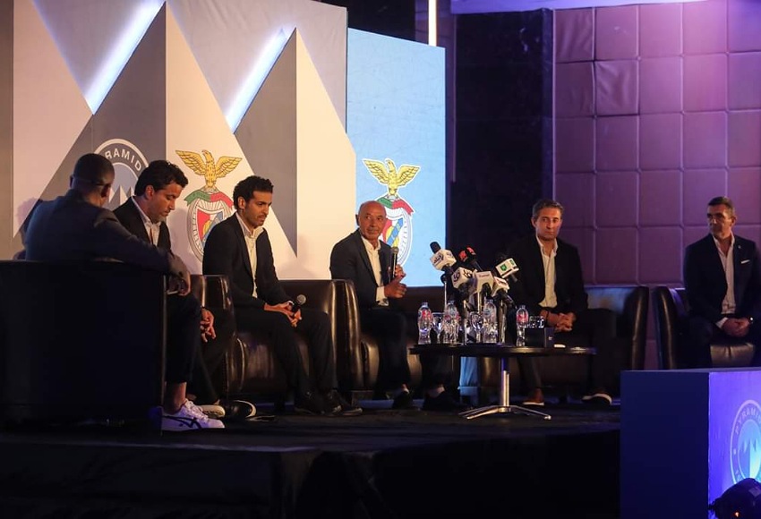 بيراميدز يبرم إتفاقية شراكة مع بنفيكا
