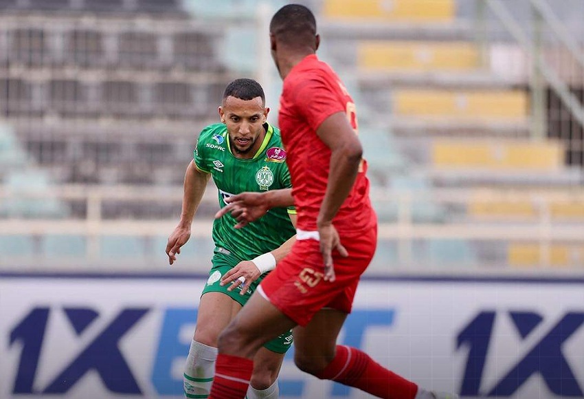 الرجاء الرياضي يتغلب على يوسفية برشيد بهدفين في البطولة
