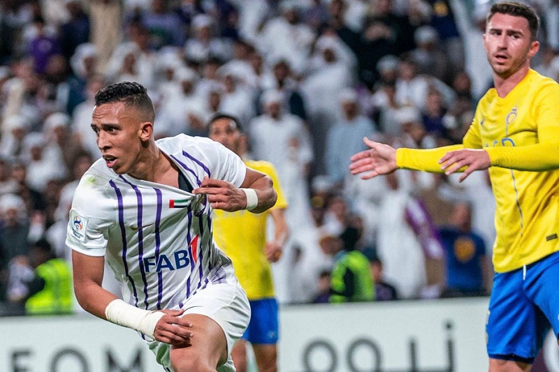 في مباراة أمتع فيها رحيمي.. العين يتجاوز النصر ويبلغ نصف نهائي أبطال آسيا