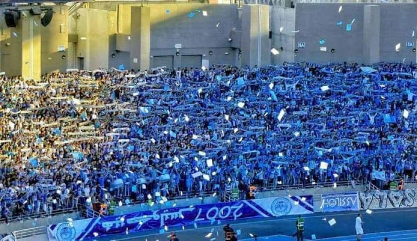 جمهور اتحاد طنجة حاضر في مباراة الوداد