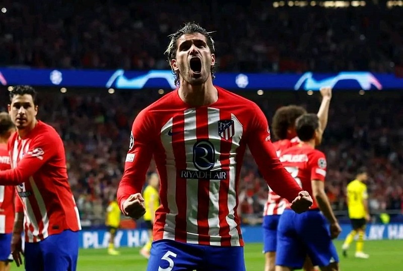 فوز صغير لأتلتيكو مدريد على دورتموند في ذهاب ربع نهائي الأبطال