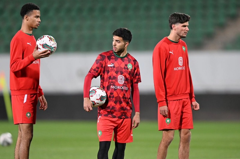 أخوماش: غمرتني السعادة باستدعائي.. وأجواء المنتخب استثنائية