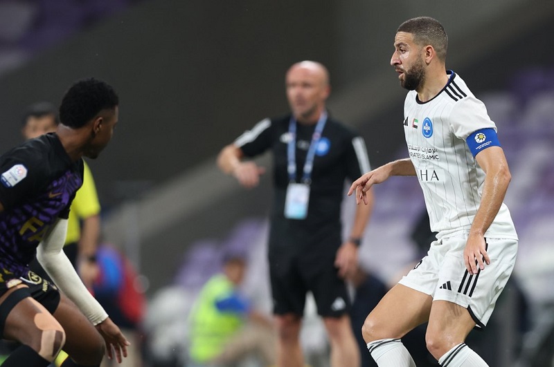 تاعرابت يهز الشباك ورحيمي يفقد الوعي في مواجهة العين والنصر