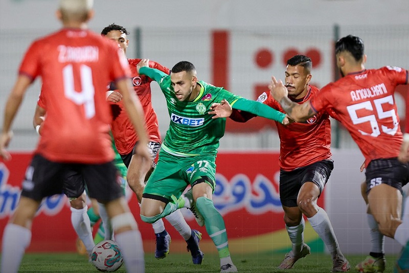 الرجاء الرياضي يبلغ ربع نهائي كأس العرش على حساب شباب المحمدية