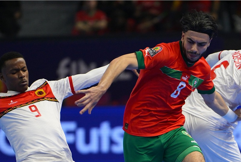 منتخب "الفوتسال" يطيح بأنغولا ويتوج بكأس إفريقيا للمرة الثالثة تواليا
