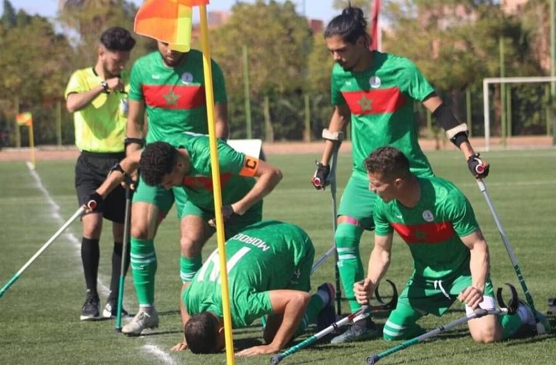 منتخب "مبتوري الأطراف" إلى لقاء النصف