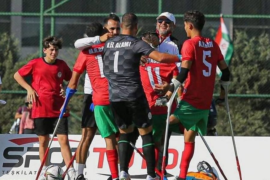 منتخب مبتوري الأطراف إلى نهائي الكان