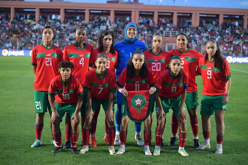 "لبؤات U17" يستعدن لمباراة الجزائر