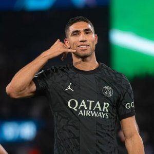 حكيمي في التشكيل المثالي لدوري الأبطال