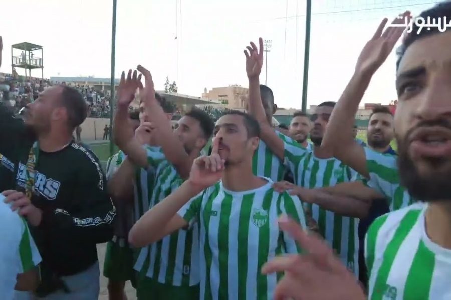 فرحة ملالية بعد الإطاحة بمتصدر القسم 2 النادي المكناسي
