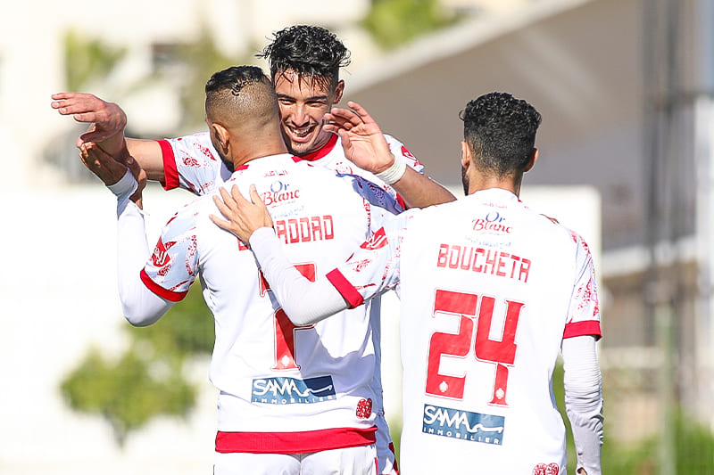 الوداد يفوز وديا على اتحاد تواركة بهدف