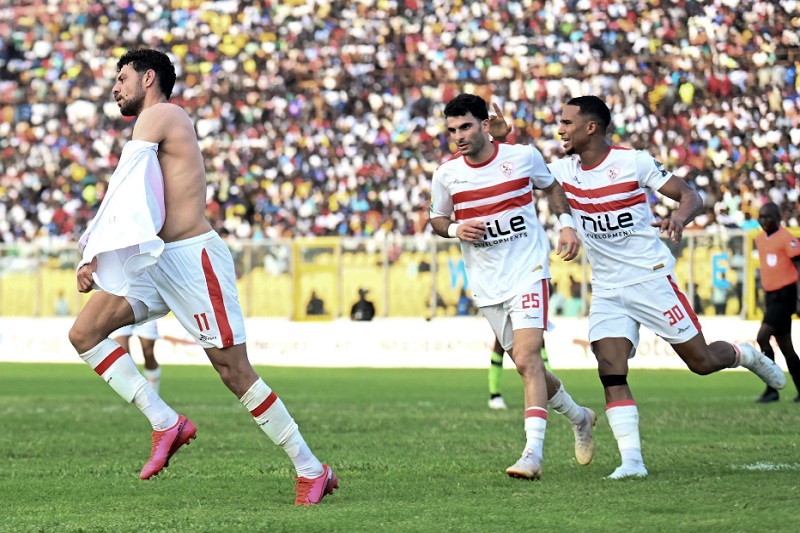 الزمالك يجري أول حصة تدريبية بالمغرب