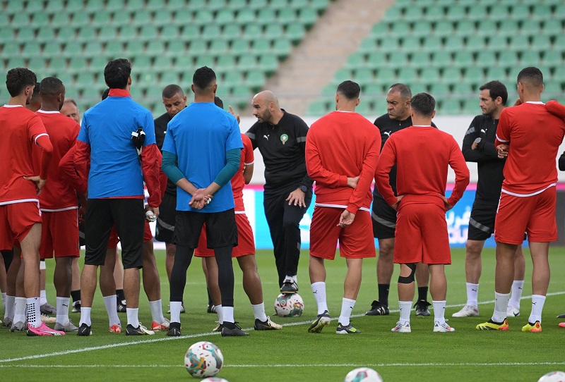 بمشاركة جميع اللاعبين.. المنتخب يباشر الاستعدادات للكونغو