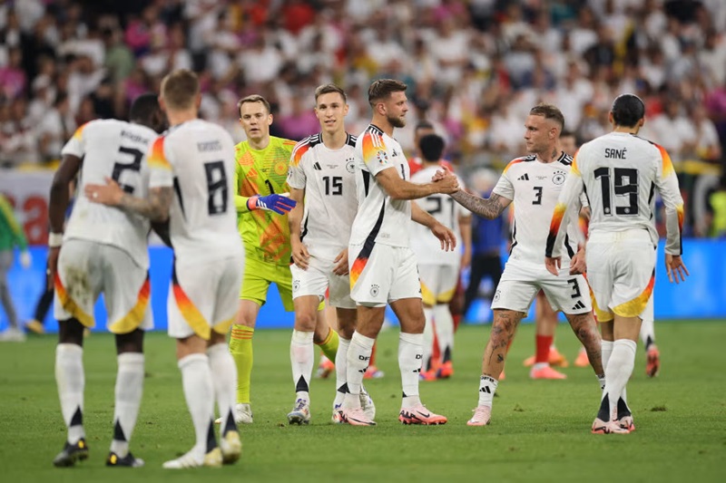 ألمانيا تحسم تأهلها إلى ربع نهائي أمم أوروبا بثنائية في مرمى الدنمارك