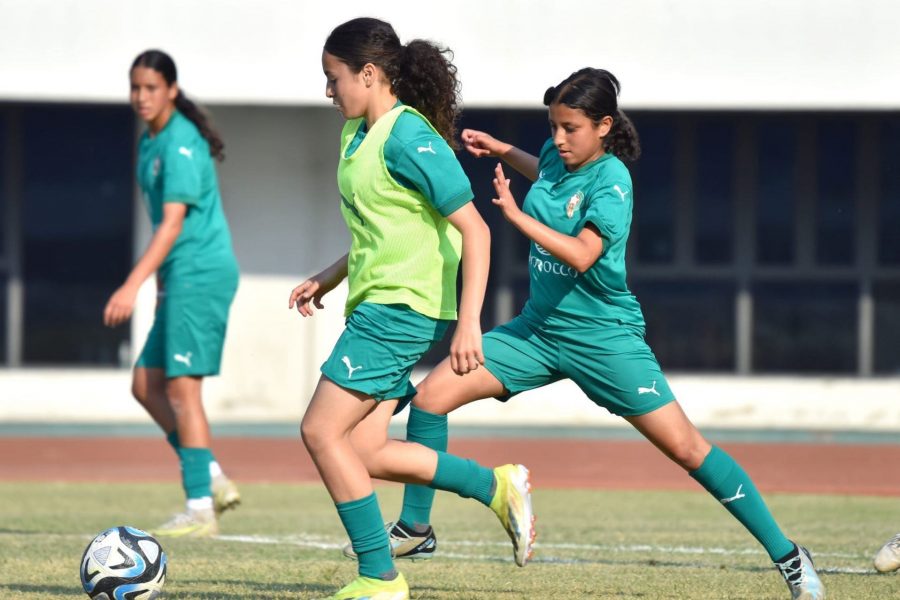 "لبؤات U17" يختتمن الاستعداد لزامبيا
