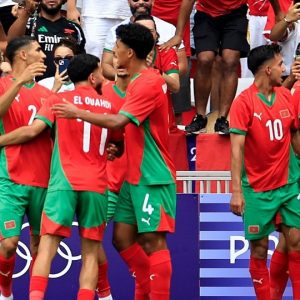 أسود الأطلس يزأرون في نيس ويتأهلون إلى ربع نهائي الأولمبياد