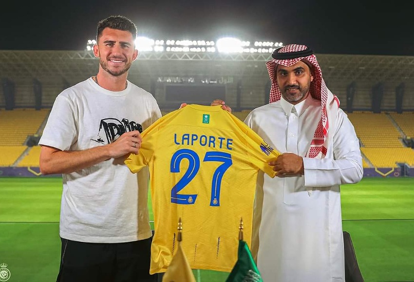 النصر ينفي انتقال لابورت لريال مدريد