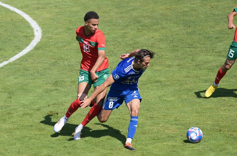 المنتخب الأولمبي يفوز على فيلفرانش بوجولي