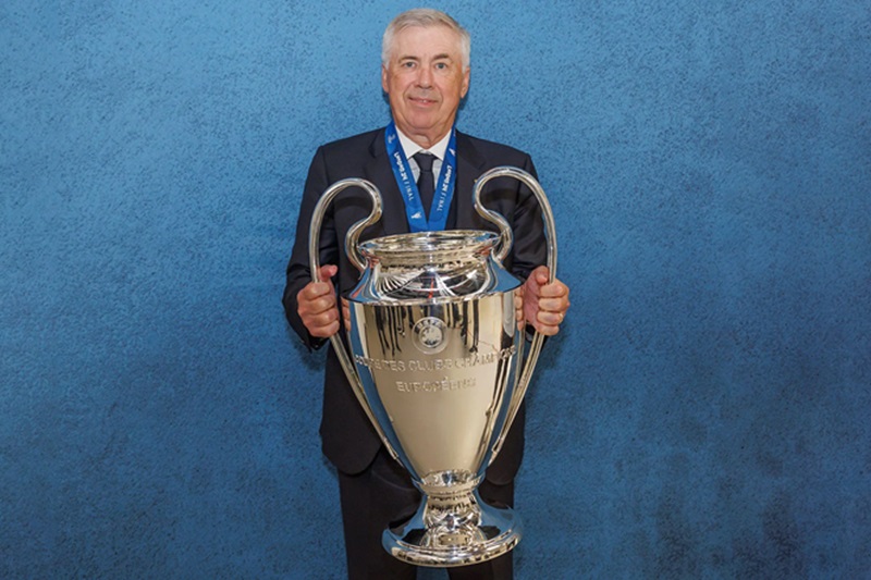 أنشيلوتي: ريال مدريد الإسباني مُكتمل
