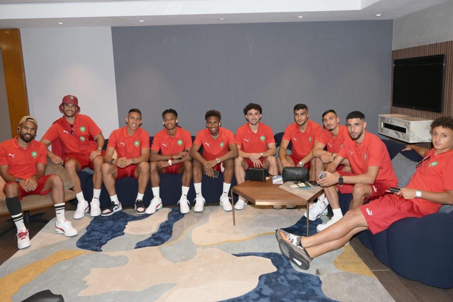 بعثة المنتخب الأولمبي تتوجه إلى فرنسا