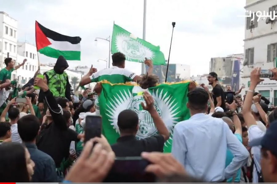 الدار البيضاء تكتسي الأخضر احتفاء بكأس العرش