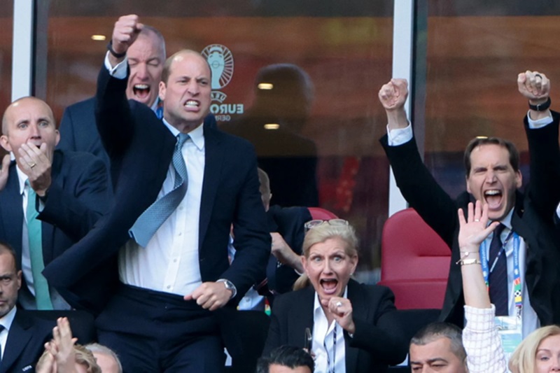 الأمير ويليام يحضر نهائي "يورو 2024"