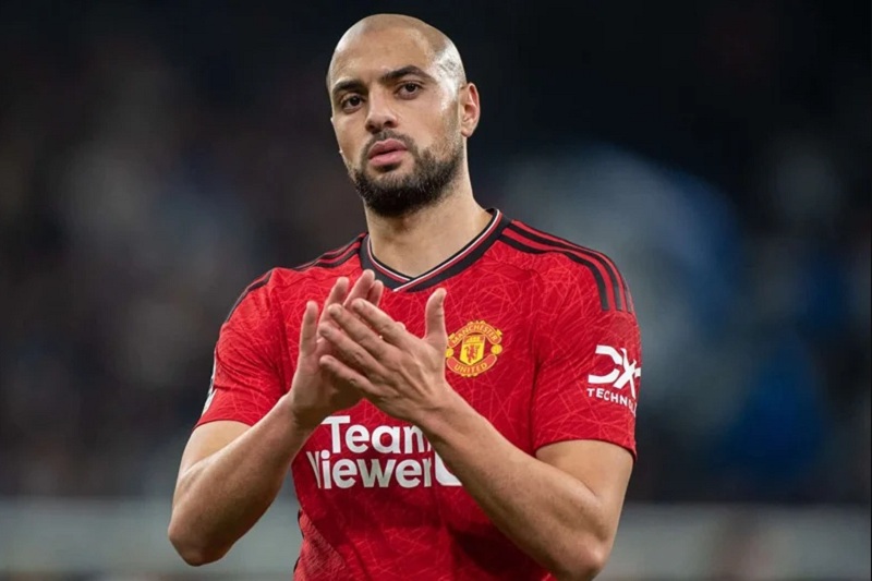 مانشستر "يحذف" أمرابط.. واللاعب معروض على طاولة أتلتيكو مدريد 