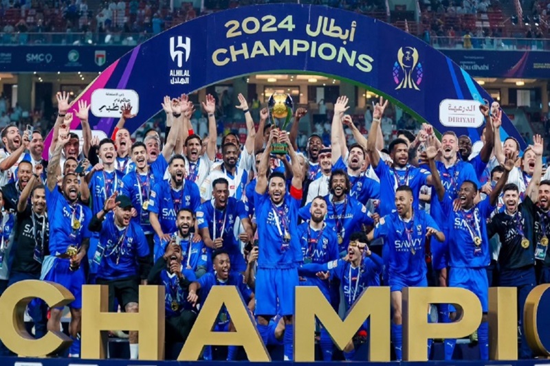 الهلال بطلا للسوبر السعودي أمام النصر